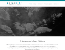 Tablet Screenshot of ironkitetech.com